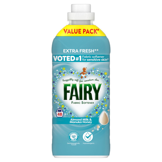 Fairy Fabric Conditioner Almond Milk & Honey 48 Wash