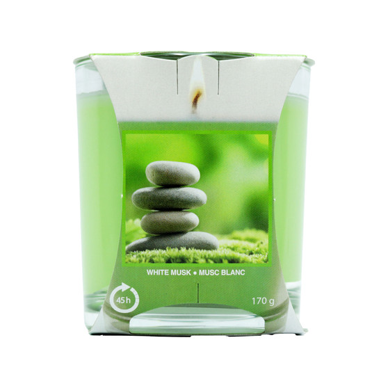 Candle Jar White Musk 170gm