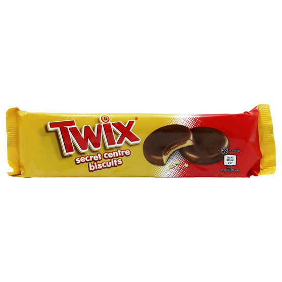 Twix Biscuits Secret Centre 132gm