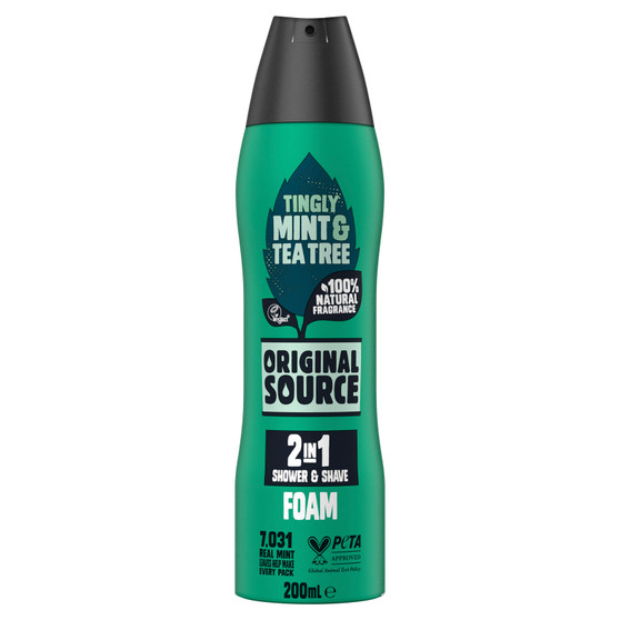 Original Source Foamburst Tingly Mint & Tea Tree 200ml