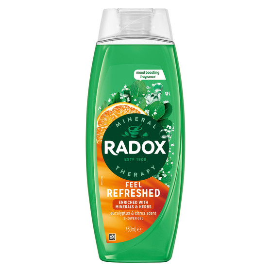 Radox Shower Gel Feel Refreshed 450ml