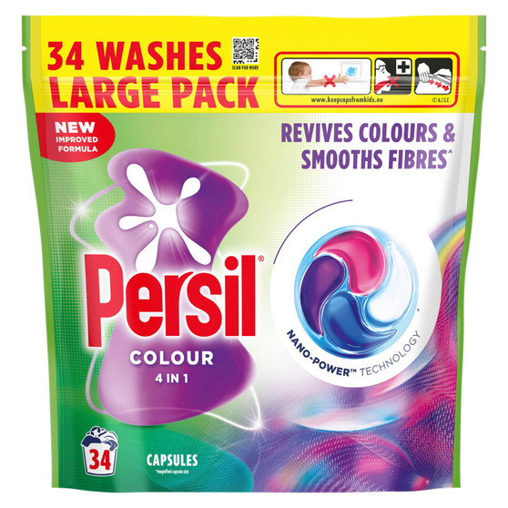 Persil Capsules Colour 34 Wash