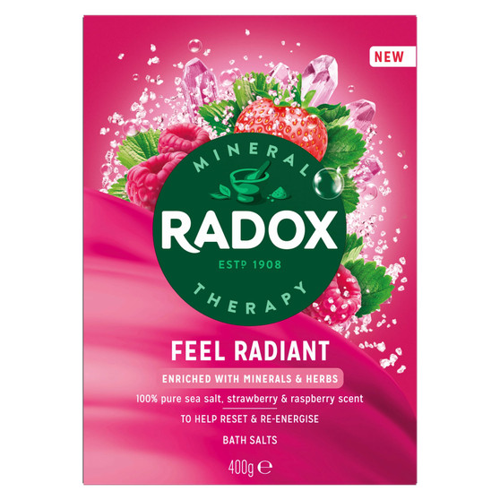 Radox Salts Feel Radiant 400g