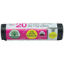 Tidyz Refuse Sacks Jumbo Tie Handles 100l 20 Pack