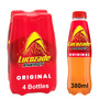 Lucozade Energy Original Bottle 380ml 4 Pack