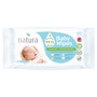 Natura Baby Wipes Purified Water 60 Pack