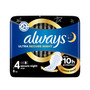 Always Ultra Secure Night Wings Size 4 8 Pack