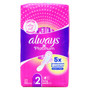 Always Platinum Towel Long Wings 24 Pack