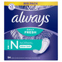 Always Dailies Liners Normal Unscented 54 Pack