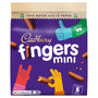Cadbury Mini Fingers 114g 5 Pack
