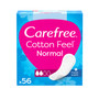 Carefree Cotton Feel Liners Normal Fresh 56 Pack