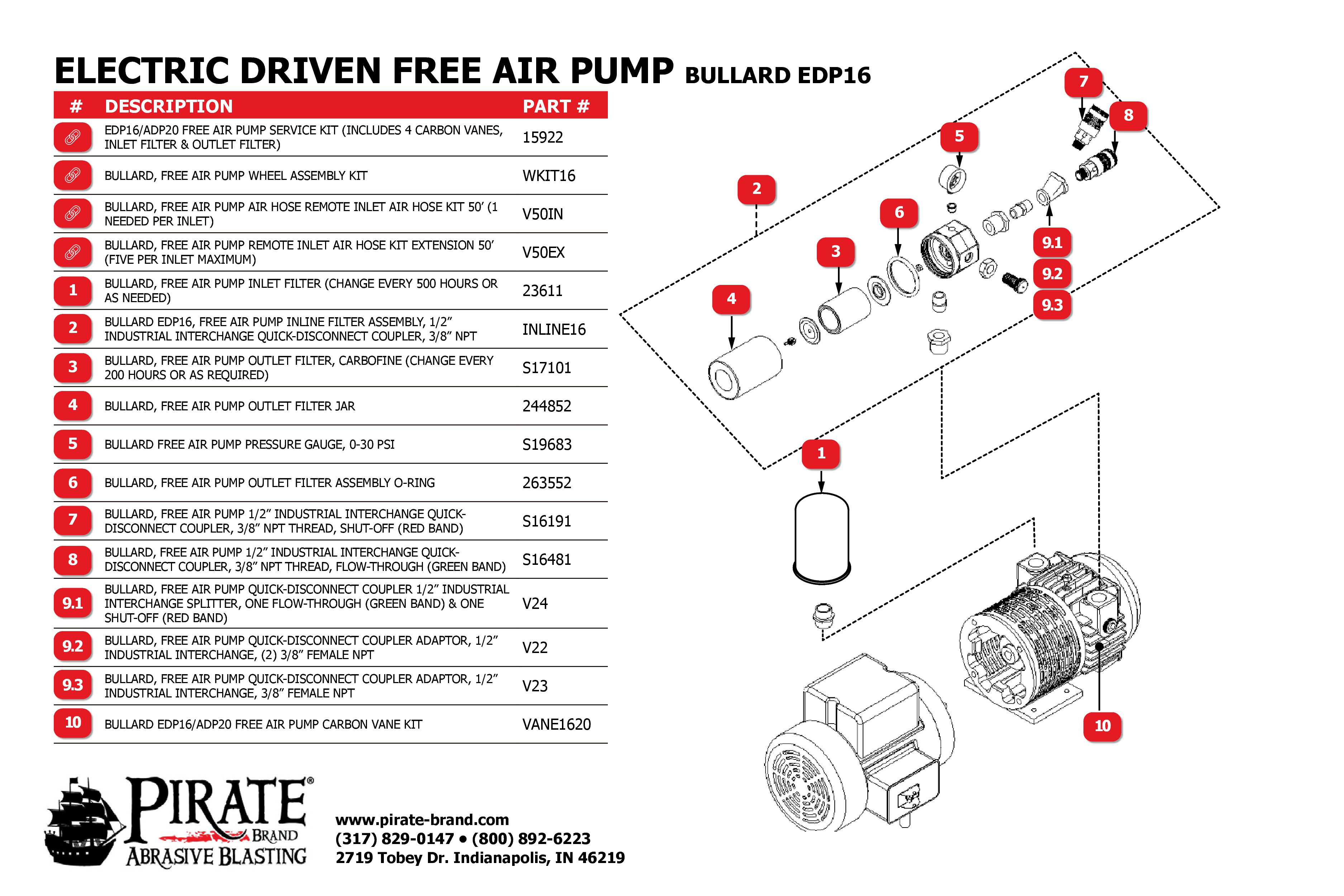 Bullard-EDP16-LD Line Drawning