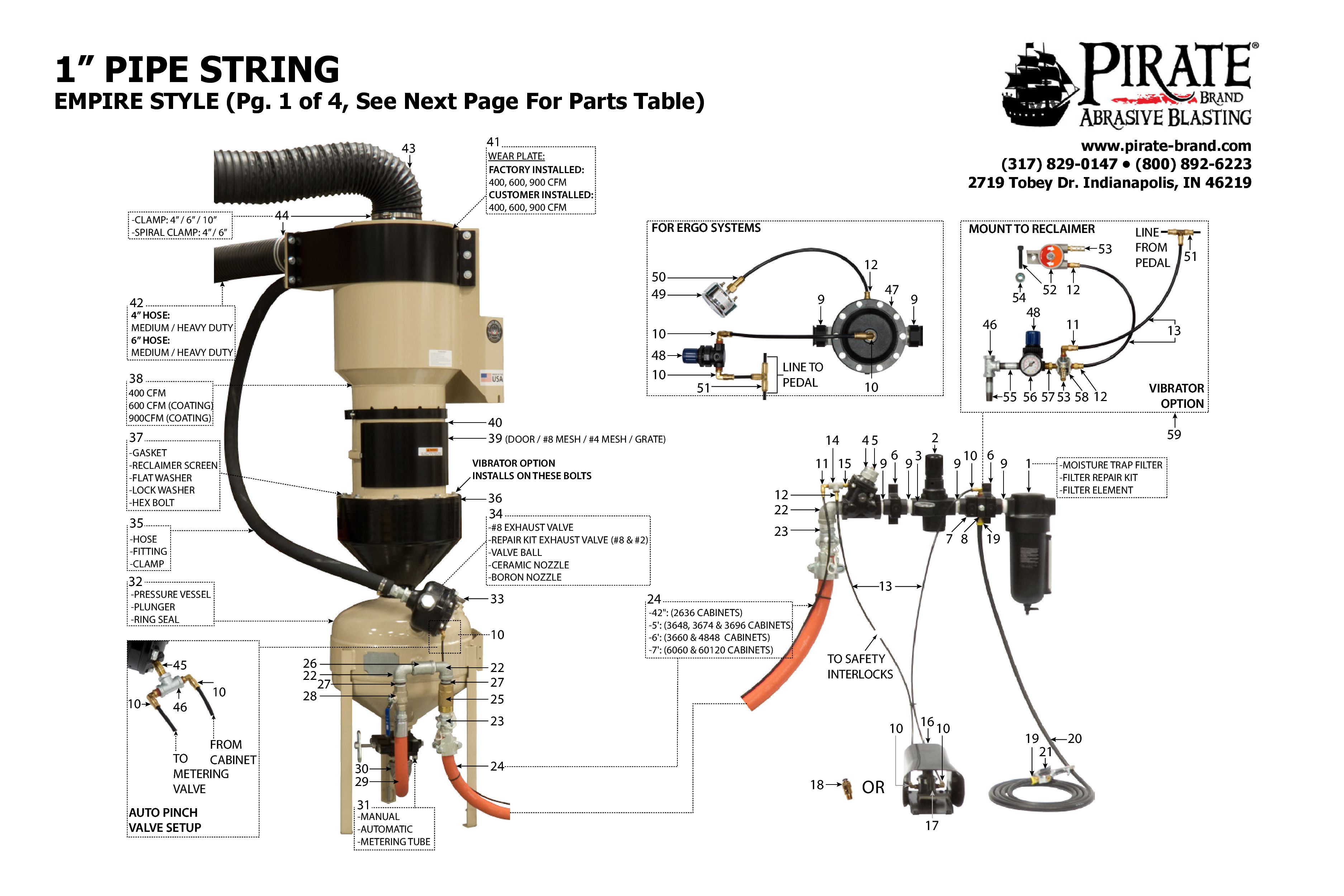 E-1in-Pressure-String-LD Line Drawning