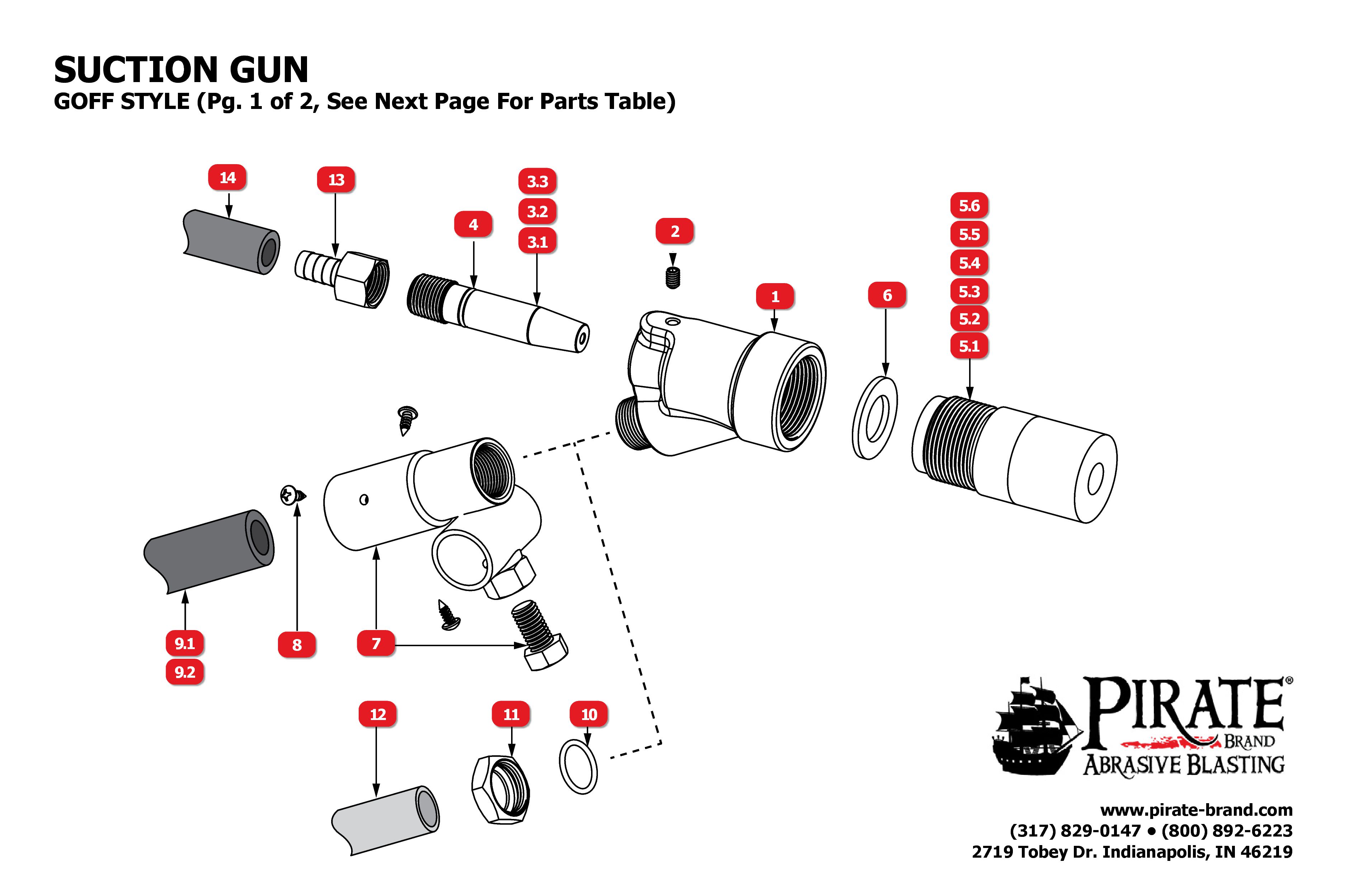 Goff-Gun-LD Line Drawning