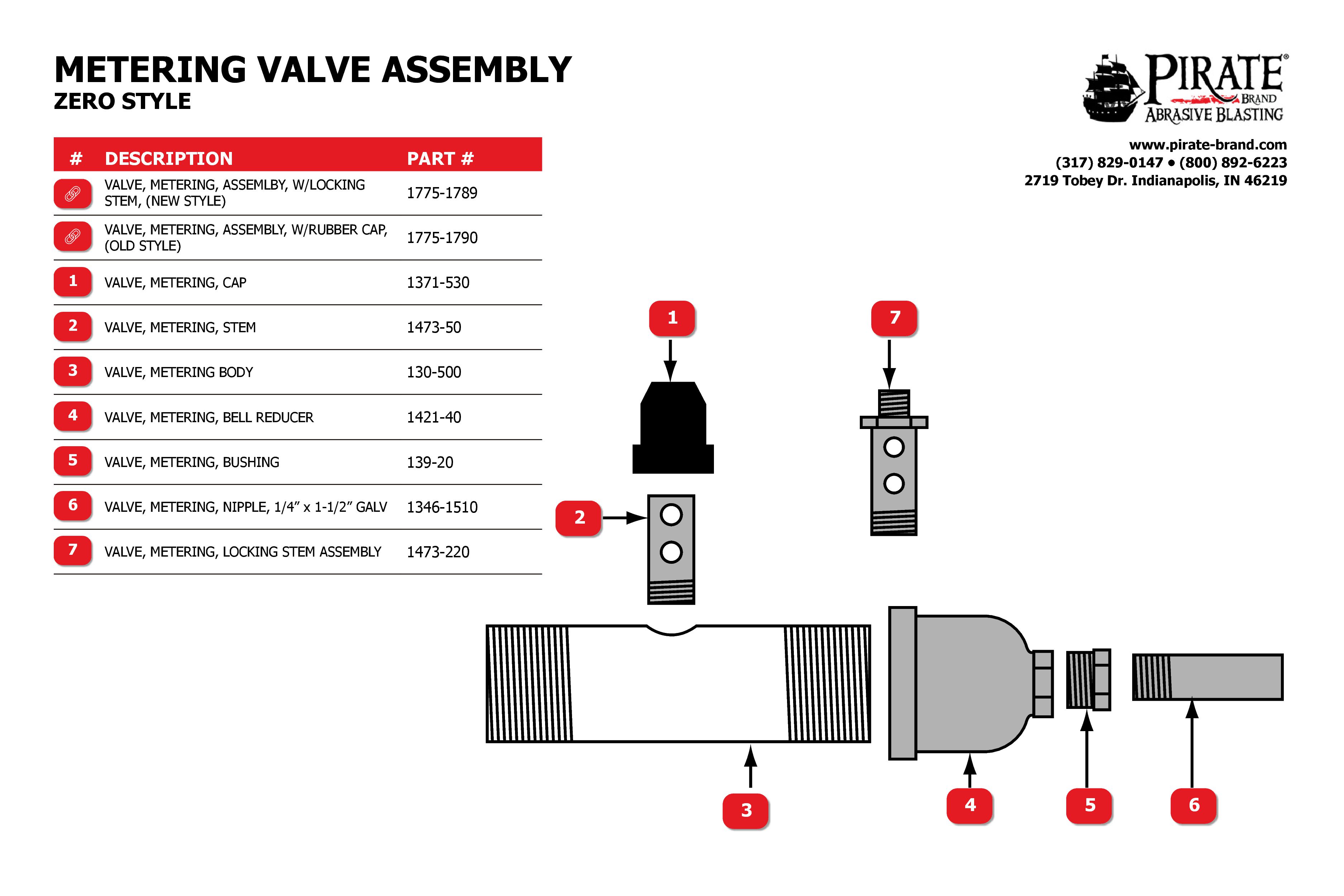 LDMETERINGVALVE Line Drawning
