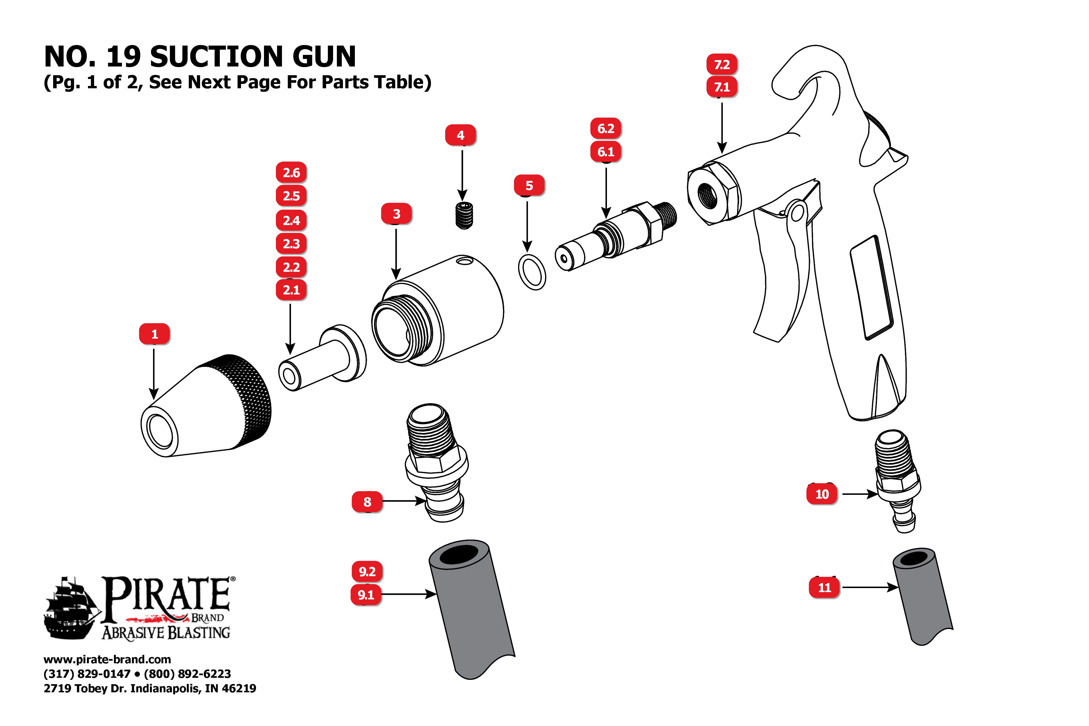 NO19-GUN-LD Line Drawning