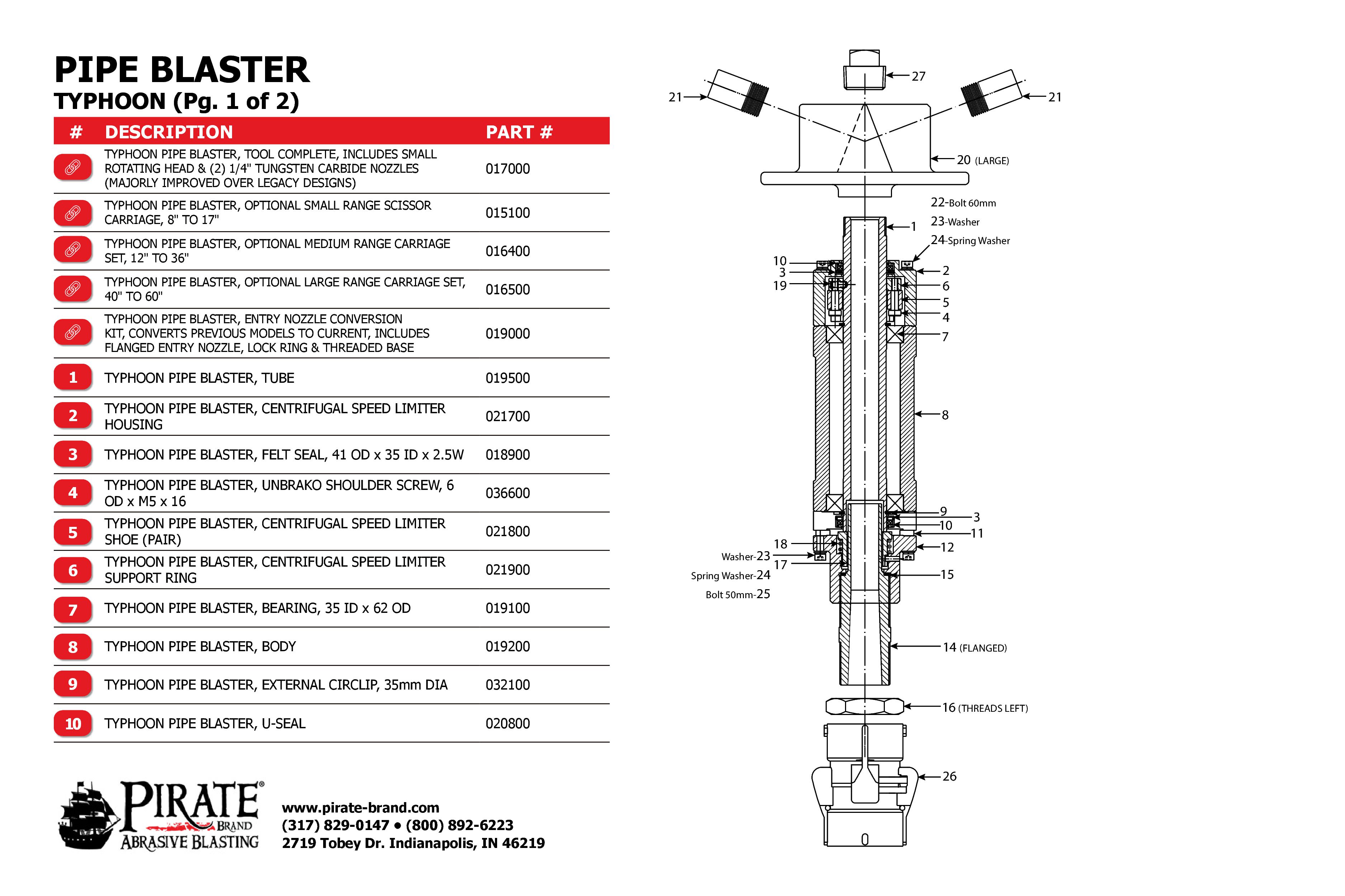 TYPHOON-LD Line Drawning