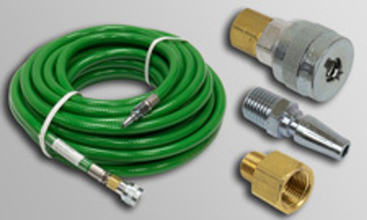 SCHRADER HOSES AND FITTINGS FOR USE W/ STEEL GRIT