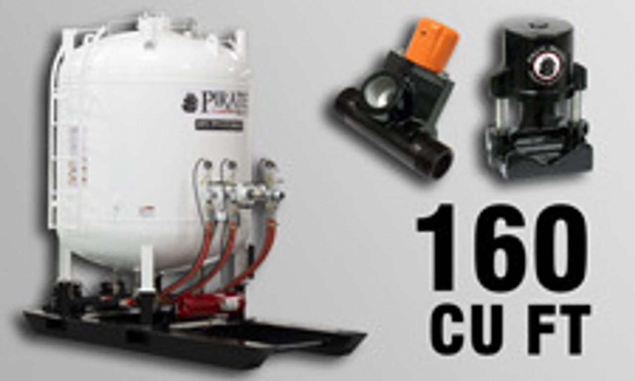 BULK ABR. BLASTERS - SPH PINCH - 160 CU FT (8 TON)