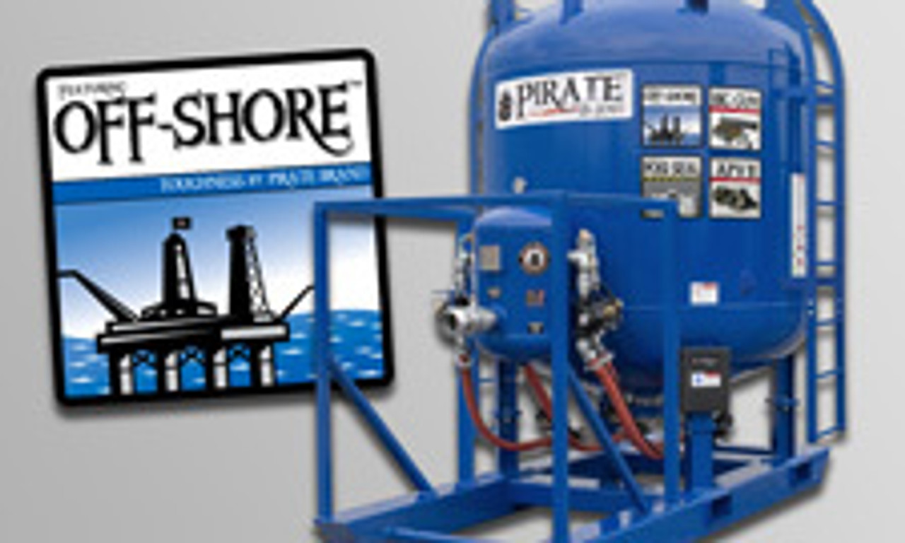 BULK ABR. BLASTERS - 160 CU FT - OFF-SHORE