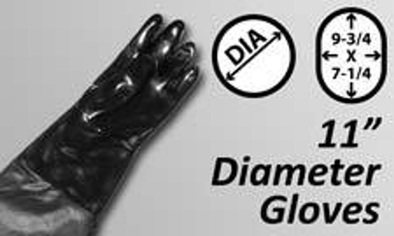 11" DIAMETER GLOVES