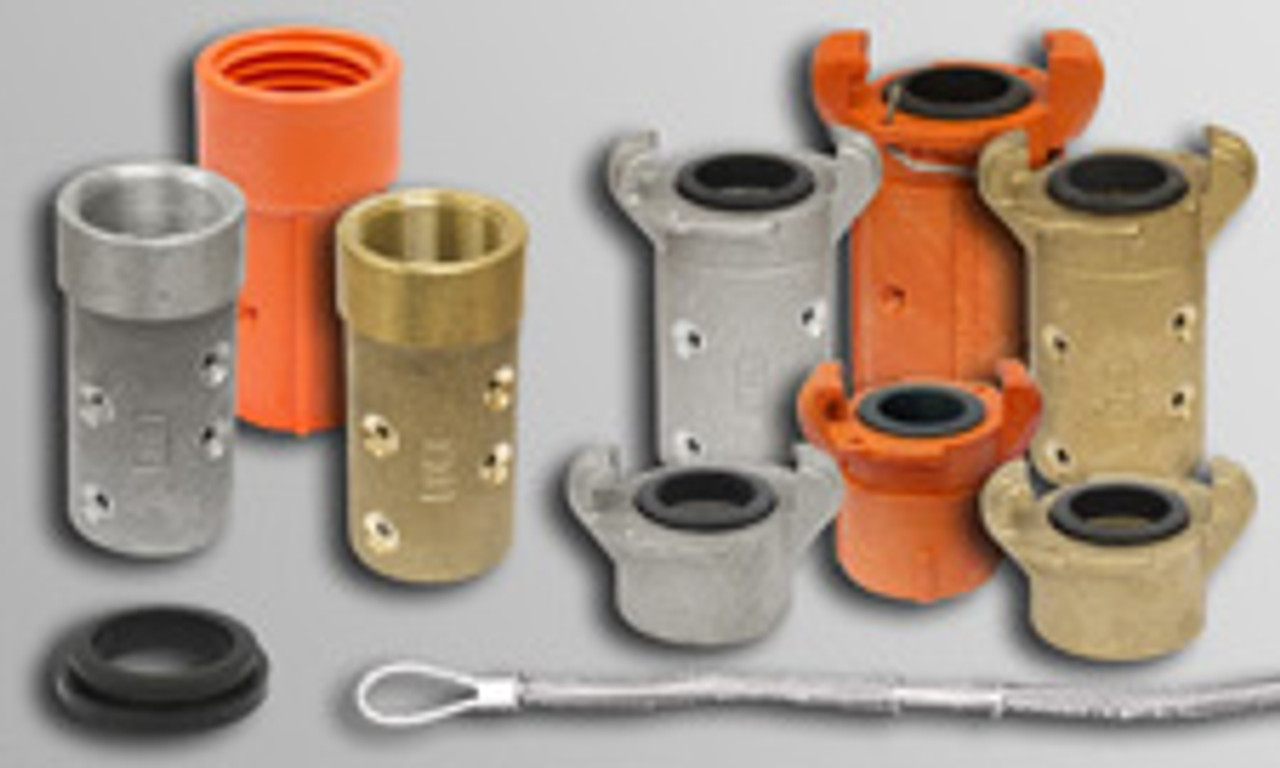 COUPLINGS, GASKETS, NOZZLE HOLDERS & SAFETY CABLES