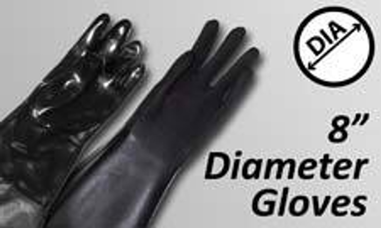 8" DIAMETER GLOVES