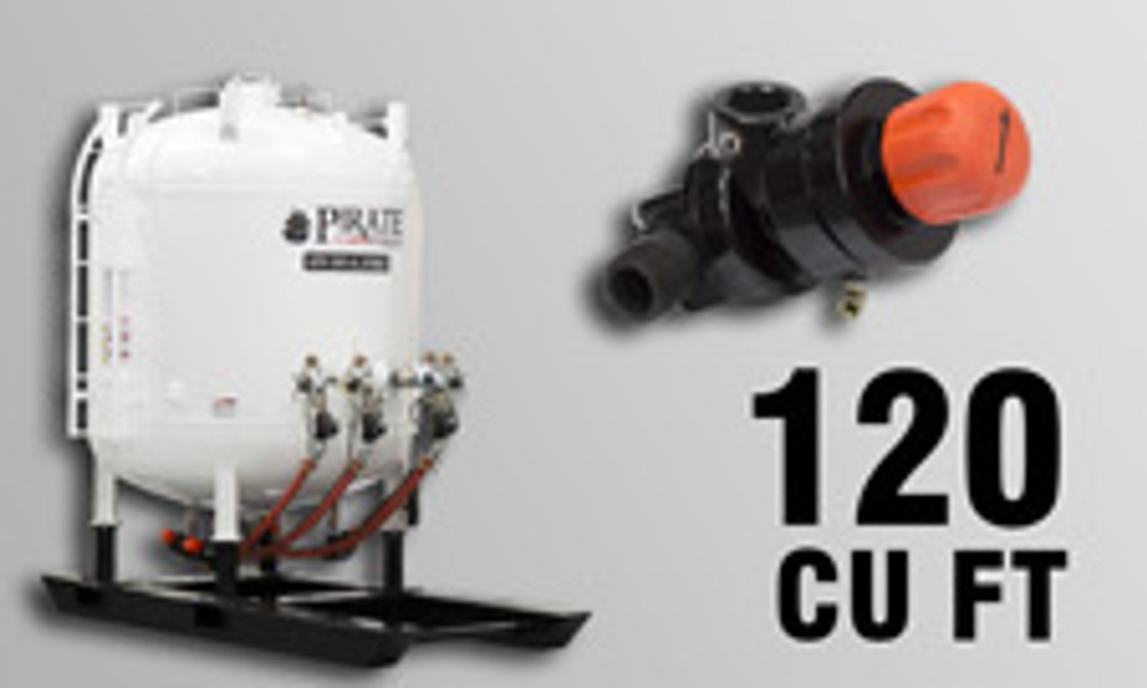 BULK ABRASIVE BLASTERS - SPH - 120 CU FT (6 TON)