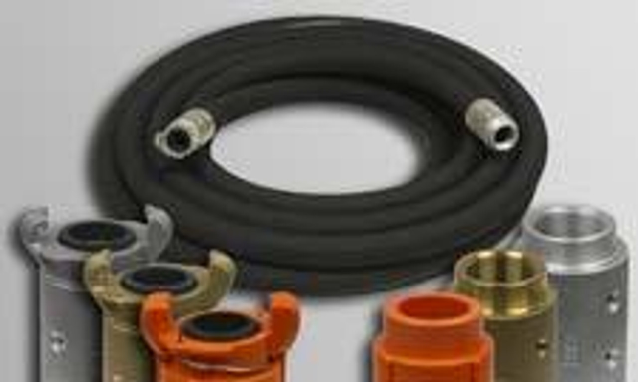HOSE ASSYS - BLACK - W/ NOZZLE HOLDER
