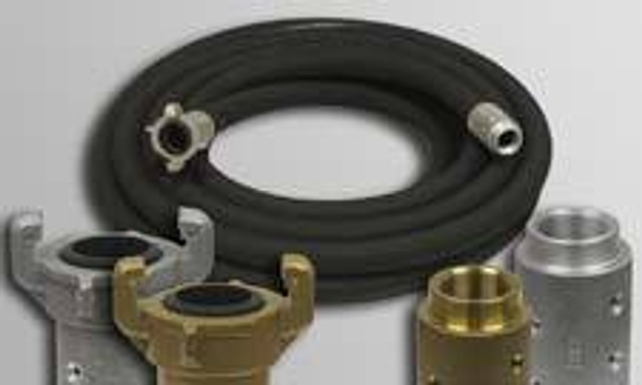 HOSE ASSYS - BLACK - FULL PORT W/ NOZZLE HOLDER