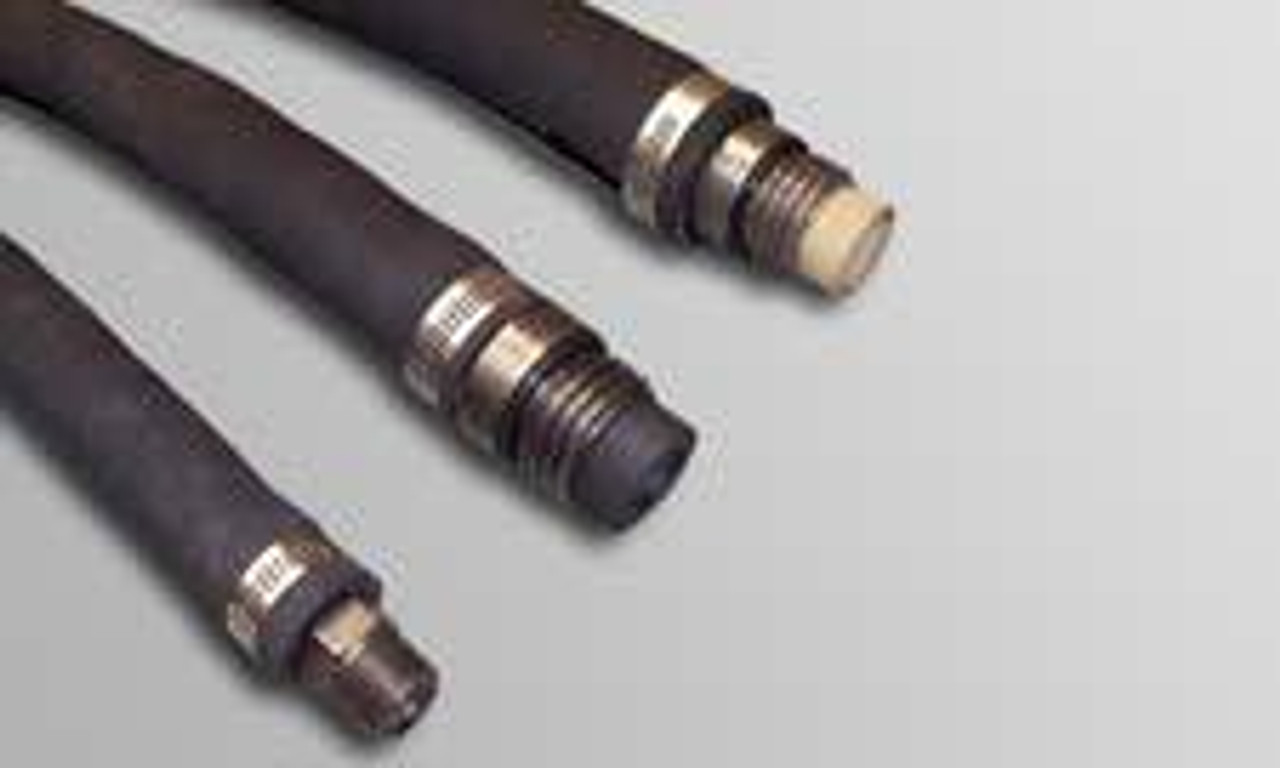 ABRASIVE BLAST HOSE WITH FITTINGS