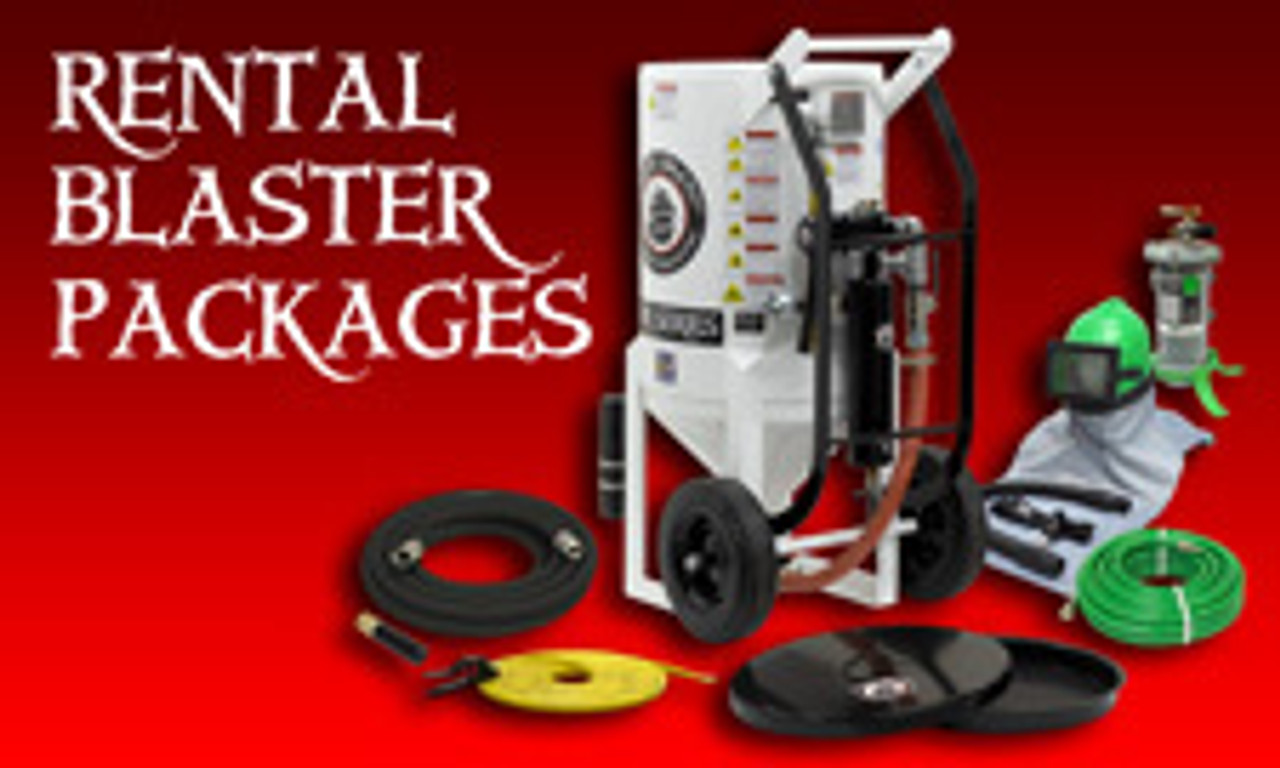 ABRASIVE BLASTERS - RENTAL PACKAGES