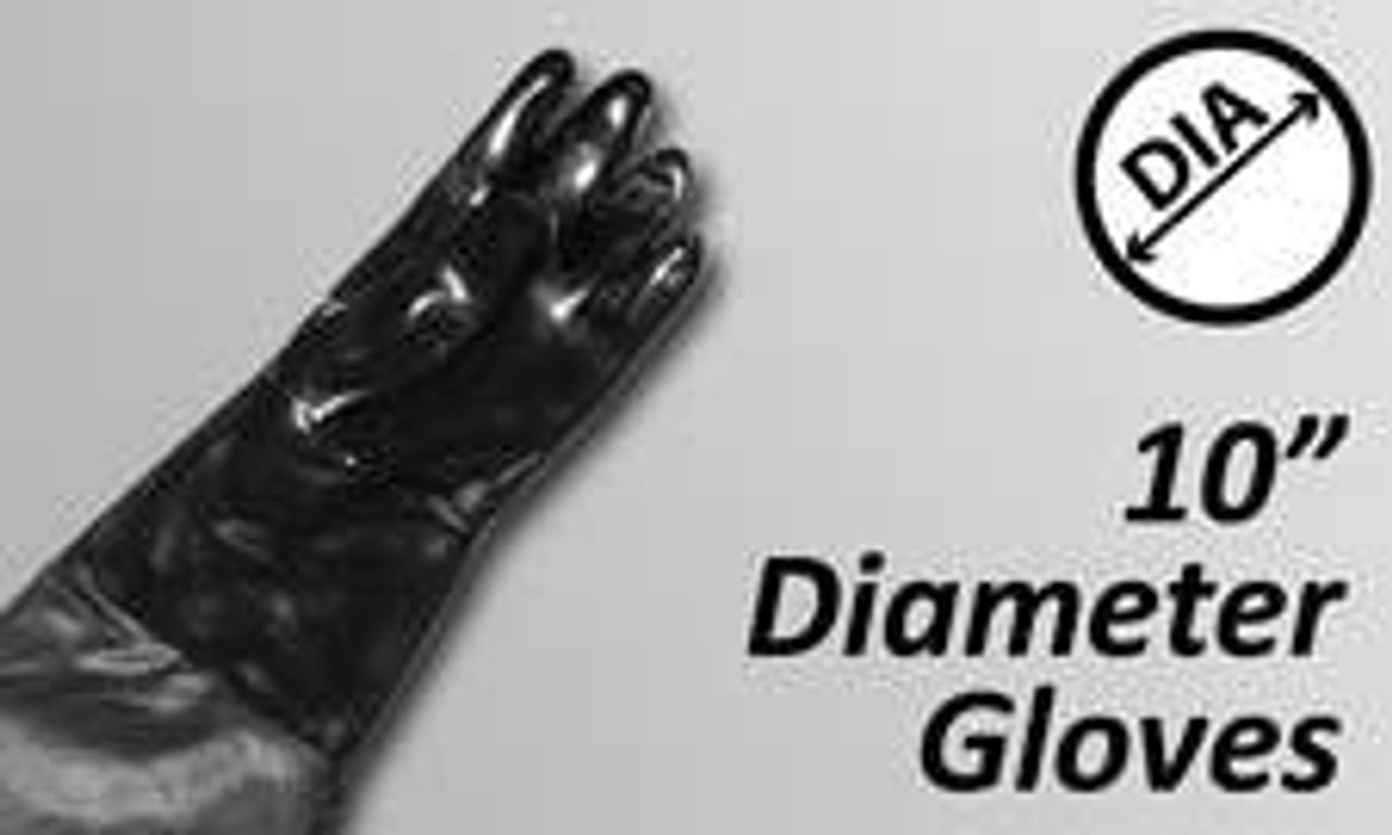 10" DIAMETER GLOVES