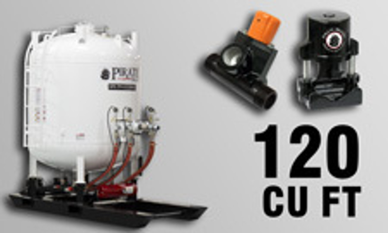 BULK ABR. BLASTERS - SPH PINCH - 120 CU FT (6 TON)