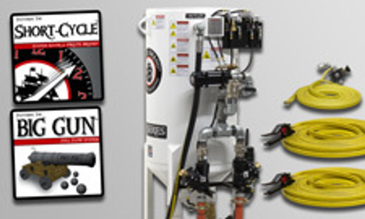 ABR. BLASTERS - 10 CU FT - SHORT CYCLE - 2 OUTLET