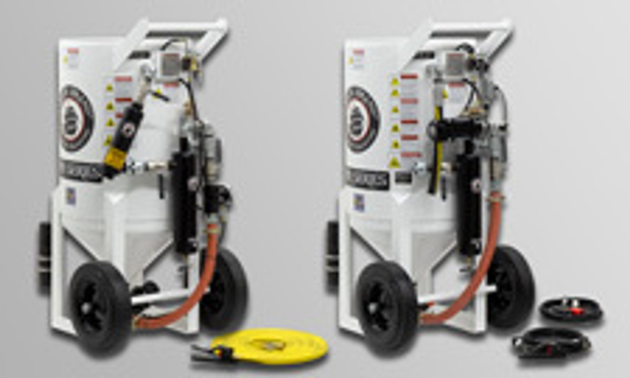 ABRASIVE BLASTERS - 6.5 CU FT PORTABLE SPECIALS
