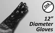 12" DIAMETER GLOVES