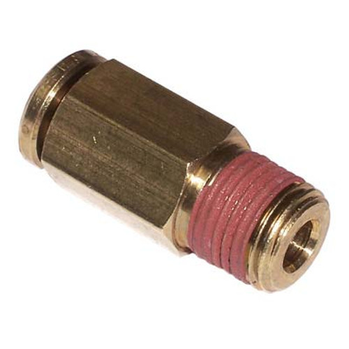 ADAPTOR, 1/4" TUBE x 1/8" MPT ADAPTOR, 1/4" TUBE x 1/8" MPT