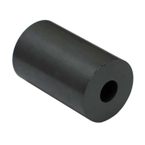 NOZZLE, BORON CARBIDE, STRAIGHT BORE, GUN INSERT, 1/2" BORE, 7/8" OD x 1-3/8" LENGTH