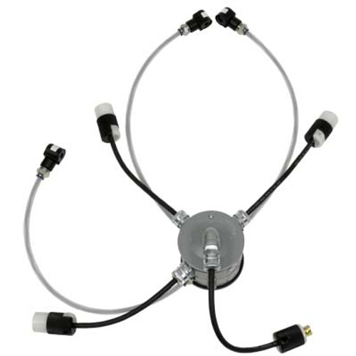 JUNCTION BOX ASSEMBLY 12VDC BULK BLASTER (3) OUTLET