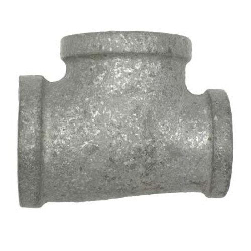 TEE, GALV, 1-1/4" x 1" x 1-1/4"