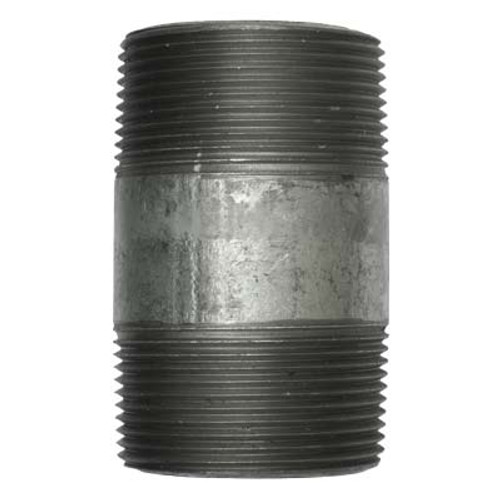 NIPPLE, TBE, GALV, 1-1/2" x 3"