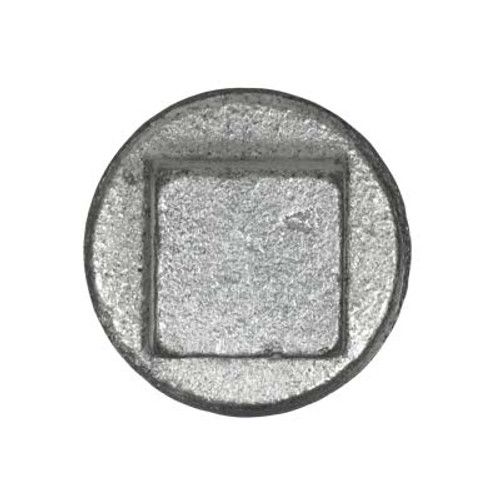 PIPE PLUG, GALV, 1-1/4'