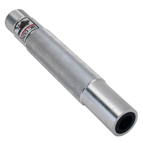 NOZZLE, SiAION, BIG GUN LONG VENTURI, 3/8" BORE, 1-1/4" ENTRY, 1-1/4" NPSM THREAD, ALUM JACKET
