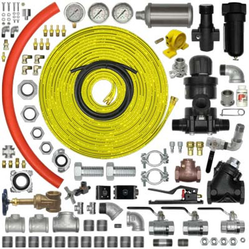 CONVERSION KIT,SODA STORM, 1-1/4" PIPING, APVII W/ MULTIPORT SLEEVE, SMALL BLASTER PRESSUREHOLD SYSTEM, INCLUDES 55' TWINLINE CONTROL HOSE