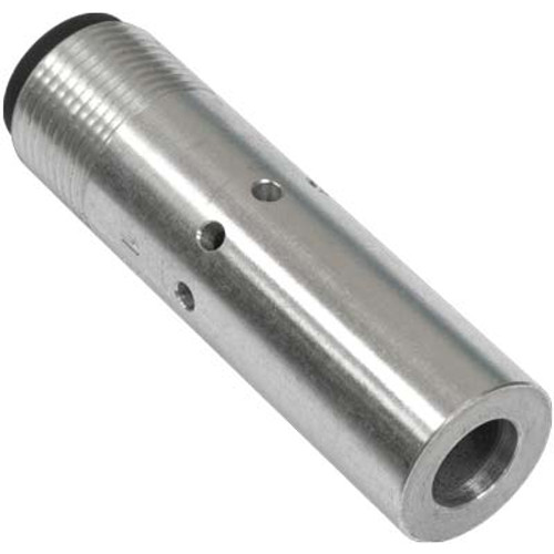 NOZZLE, TUNGSTEN CARBIDE, AIR INDUCTION, 3/16' BORE, 1/2' ENTRY, 3/4', ALUM JACKET