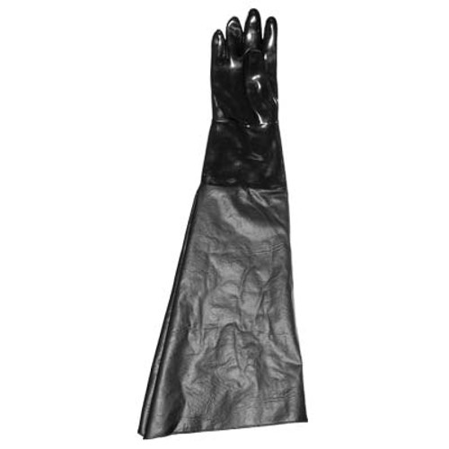 GLOVE, SMOOTH NEOPRENE, BLACK, 9" DIA x 24", RIGHT GLOVE, SMOOTH NEOPRENE, BLACK, 9" DIA x 24", RIGHT