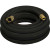 1-1/2' BLAST HOSE ASSEMBLY, BIG GUN FULL FLOW, W/ COUPLINGS (INCLUDES): (100') BLACK BLAST HOSE, (1)BRASS FULL PORT QUICK COUPLER & (1)BRASS NOZZLE HOLDER