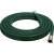 2' BLASTHOSEEXTENSIONASSEMBLY, BIG GUN FULL FLOW, W/ COUPLINGS (INCLUDES): (100')GREEN BLAST HOSE & (2) ALUMINUM FULL PORT QUICK COUPLERS