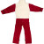 BLAST SUIT, LEATHER, MEDIUM, ALL VELCRO FLY